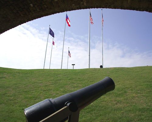 Patriot Guns of Fort Sumter and Fort Moultrie National Historical Park in November 2004