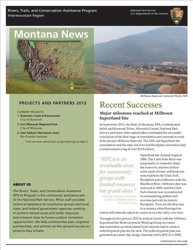 RTCA 2013 Montana News