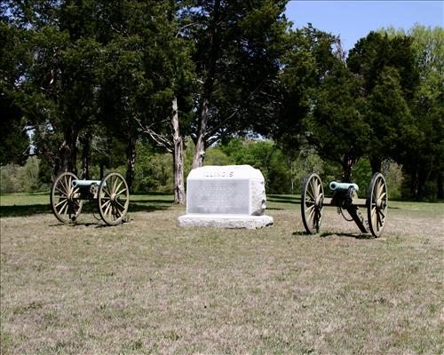 Battery "I", 1st Reg. Lt. Art. Illinois Monument at Shiloh National Military Park in May 2004