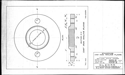 00019.BM--Standard iron parts--Hoboken Terminal