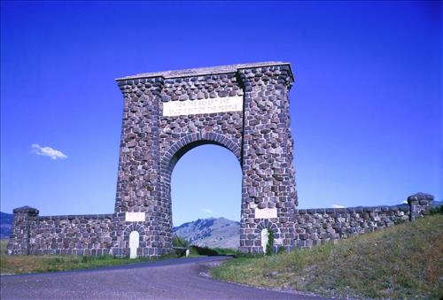 Roosevelt Arch at Park's North Entrance