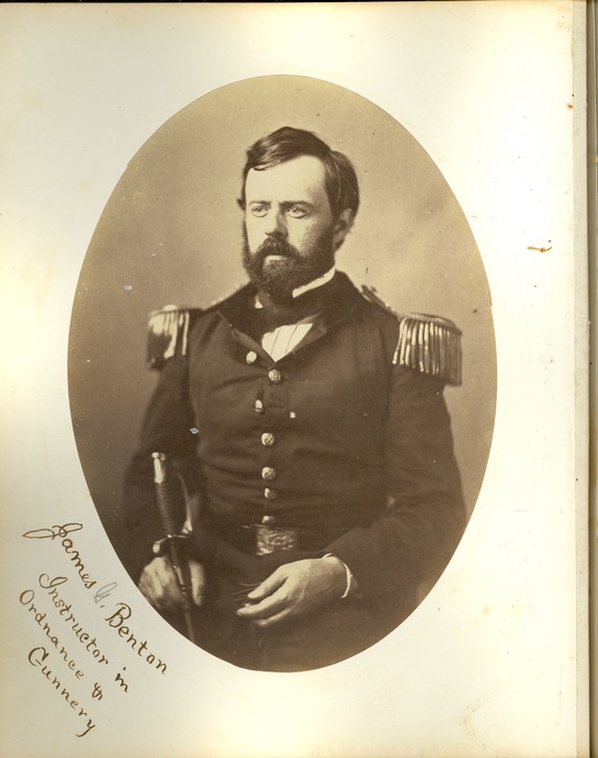 James G Benton, Instructor of Ordnance and Gunnery