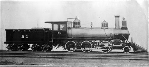 011/001.321--Fort Worth & Denver Railroad Locomotives