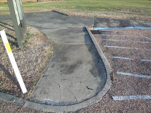 Concrete Safety Repairs at Malvern Hill in December 2013