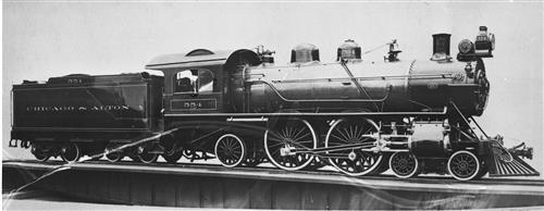 011/001.146--Chicago & Alton Railroad Locomotives [Group 3]