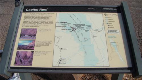 Wayside Exhibit Inventory Capitol Reef National Park January 2009 Group 1