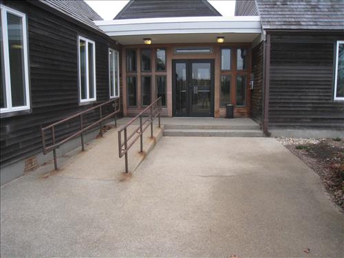 HC improvements ot CACO HQ entrance