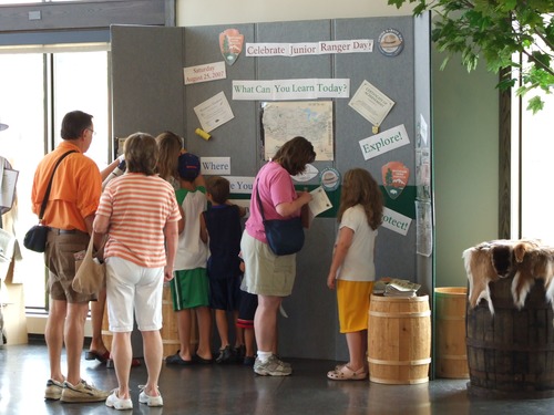 Across the National Park Service a new generation of explorer, called "Junior Rangers," are learning about their past and teaching us about our futures. Their motto and mission is: "Explore. Learn. Protect." At Fort Stanwix a new tradition has begun caled Junior Ranger Day, where children of all ages who have heard about this program and those who have not are invited to come and try something new and learn about interesting and exciting things that they have not before! At Fort Stanwix we have met children who have traveled the country, and those who have just begun their adventures! We encourage all to explore more by visiting the following websites: www.nps.gov/fost/forkids/index.htm and www.nps.gov/webrangers