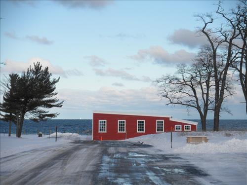 SLBE Glen Haven Main Street Carriage House Sleeping Bear Inn Cannery - Winter