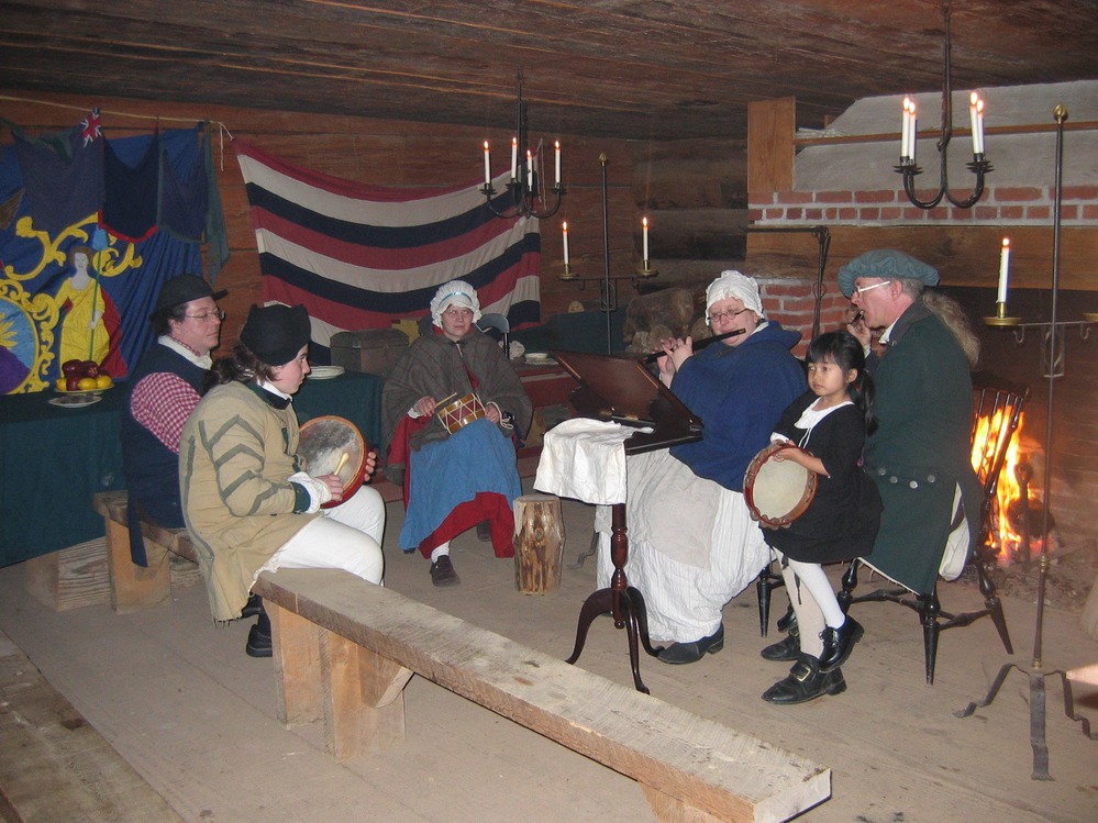 This frontier garrison would surely be close to isolated in the winter months. But now, even as then, when the holiday season came around, people draw upon tradition to comfort them while far from home. During the month of December Fort Stanwix NM traditionally holds an open house to with displays about 18th C. life, even in those winter months.