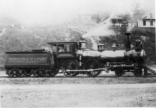 Boston & Maine no. 0008 [4-4-0] Memecho