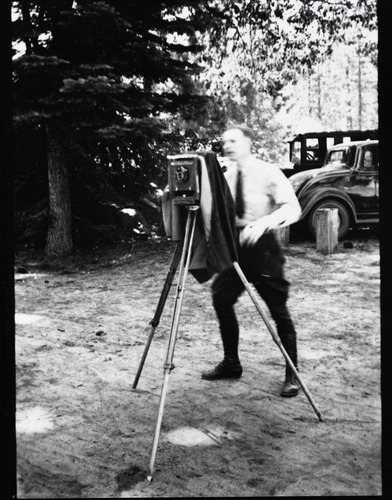 Possibly Ralph H. Anderson. Copied from Art Holmes album (NPS employee). Copied September 1983 by Michael Dixon.