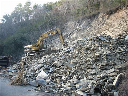 Gatlinburg Spur Resurfacing Project, 2008-2009