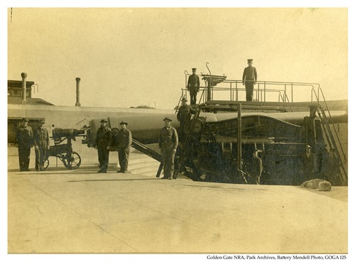 Crew at Battery Mendell