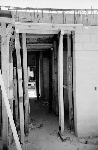 Construction of headquarters addition.