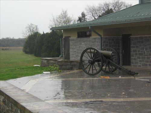 Tornado Damage at Stones River National Battlefield in April 2009