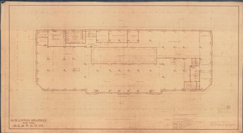 59036.BG--Scranton Station and Railway Express Building [Group 1]