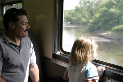 Cuyahoga Valley Scenic Railroad, Families on Train