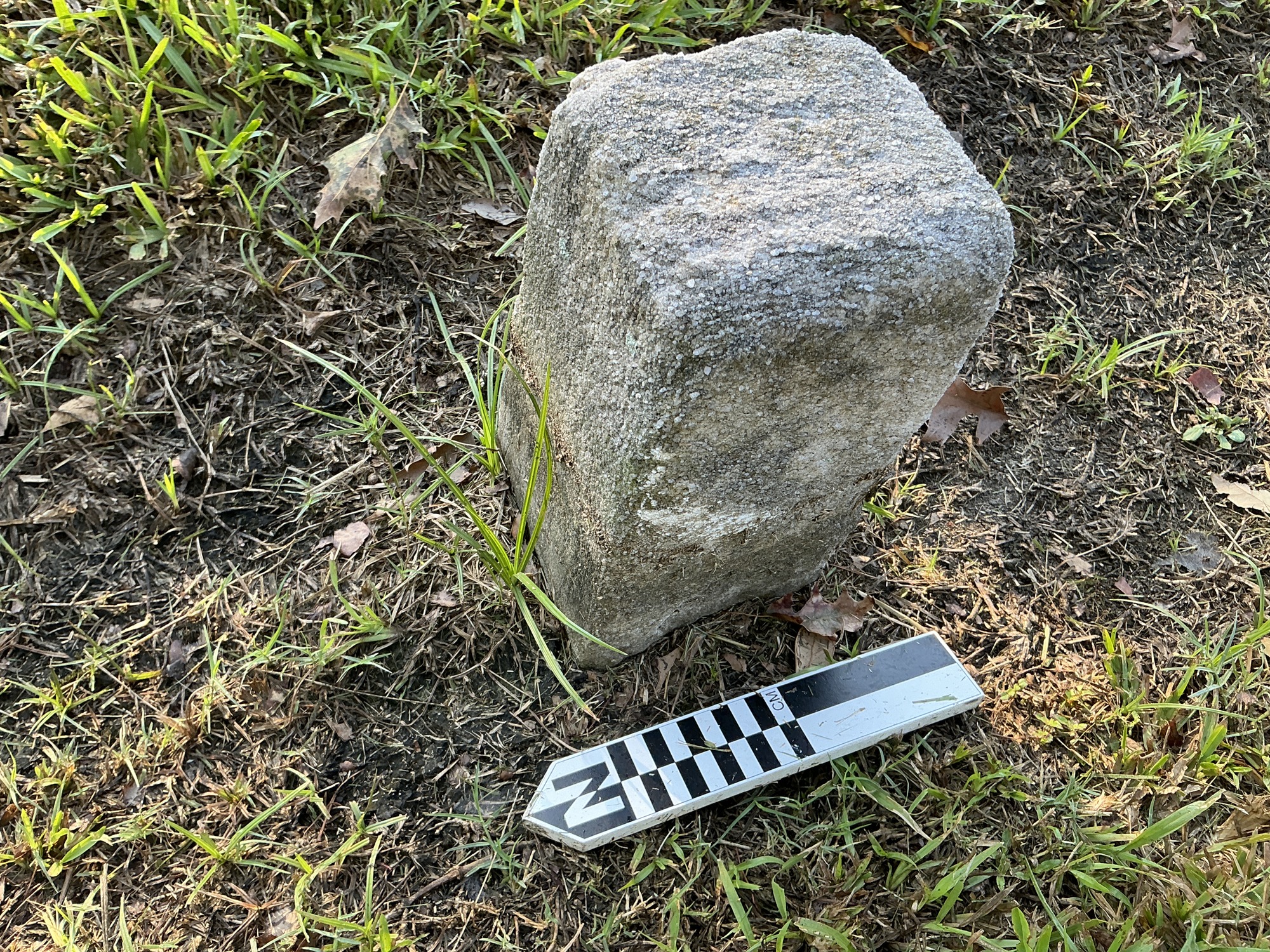 Extra image of flat marble marker