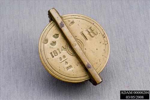 Russian Nesting Set of Brass Weights from the Adams National Historical Park Collection