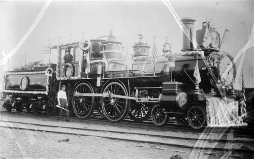 011/001.130--Central Railroad of New Jersey Railroad Locomotive [GROUP 03]