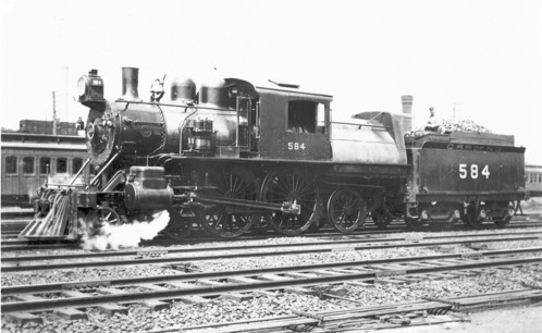 Central Railroad of New Jersey no. 584 [4-4-2]