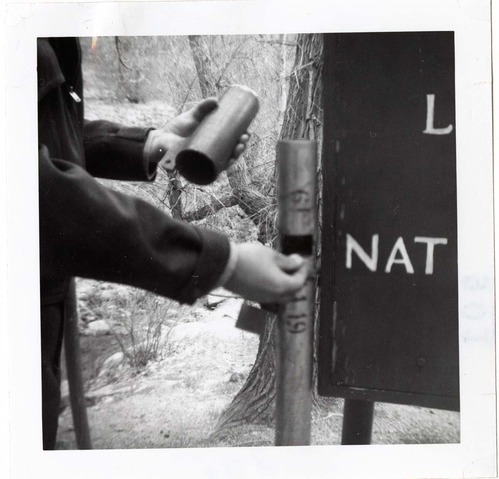 Personnel performing maintenance activities.