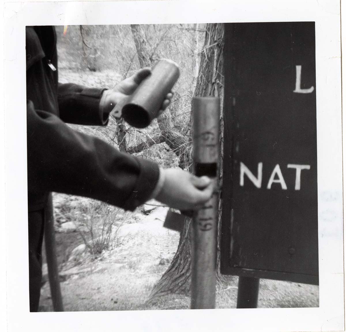 Personnel performing maintenance activities.