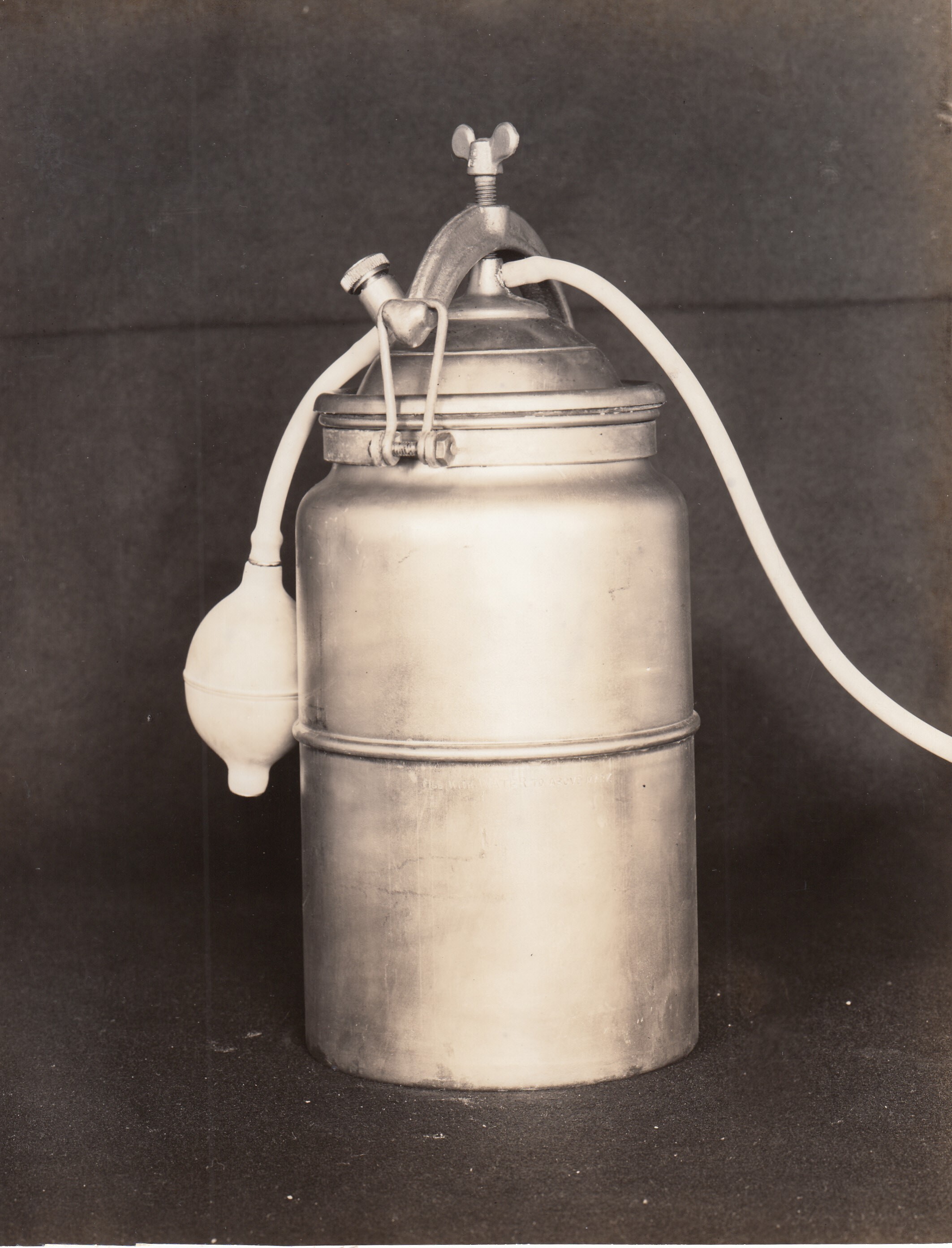 Edison home projecting kinetoscope, acetylene generator.