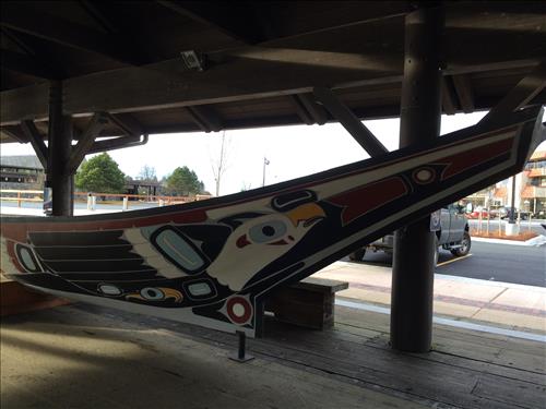 1967 Commemorative Canoe Carved for Sitka Chamber of Commerce