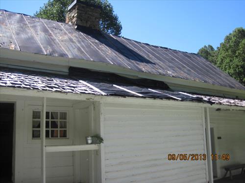Johnson Farm structures, Blue Ridge Parkway, MP 85.2, September 2013