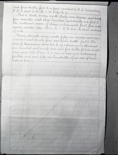 Document pertaining to the Tioga Mines. Originals in the Yosemite collection. See also RL-13,130-13,145