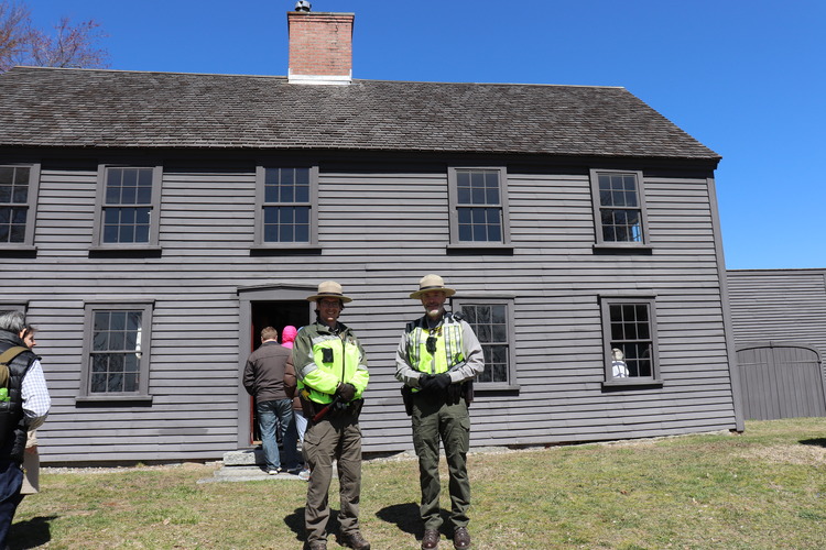 Park Protection Rangers at Meriam House