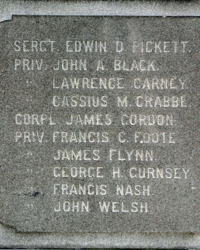 17th Connecticut Infantry Monument