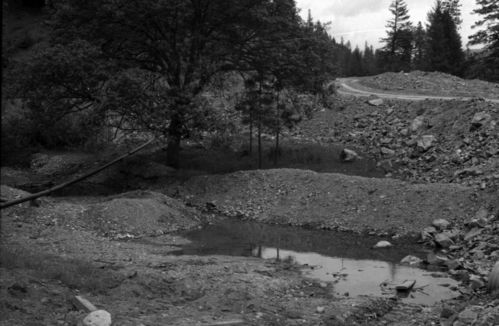 Trinity River Sites after Destruction by Bulldozer