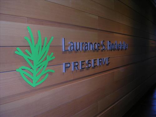 Laurance S. Rockefeller Preserve visitor center at Grand Teton National Park in June 2008