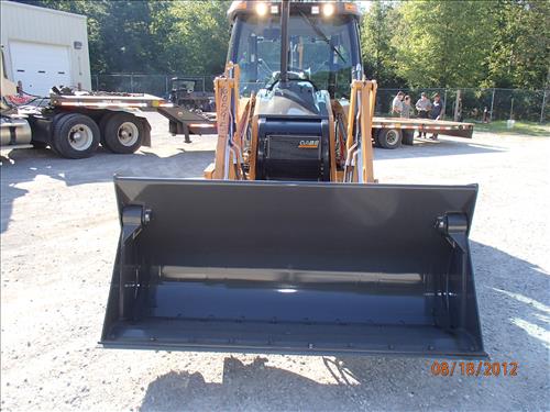 New Case Backhoe arrived at Big South Fork NRRA on August 20, 2012.