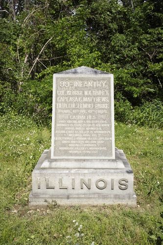 99th Illinois Infantry Regiment Monument