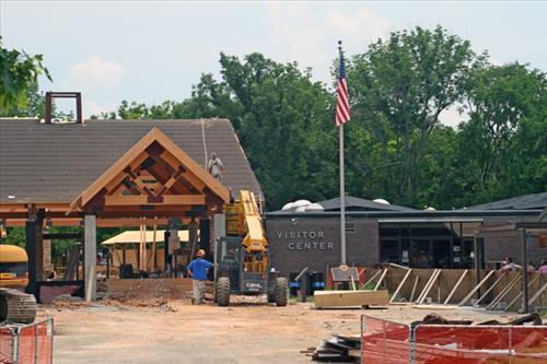 Construction of Phase I of Mammoth Cave Visitor Center November  2008