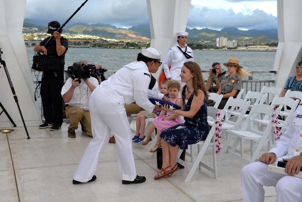Interment Ceremony of USS Arizona Survivor Raymond Haerry