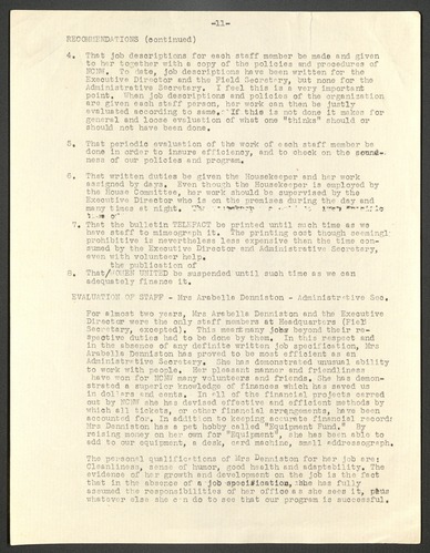 Executive Director records