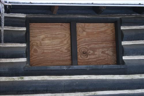 George W. Childs Park Ranger Cabin in January 2013