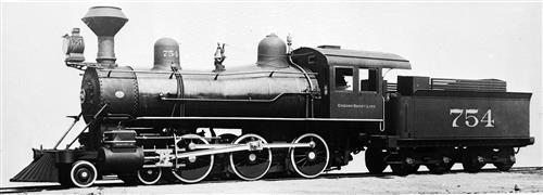 011/001.602--Oregon Short Line Railroad Locomotives