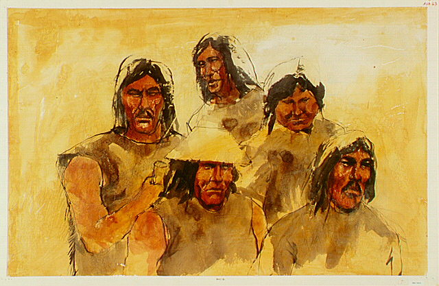 Group of Tlingit men