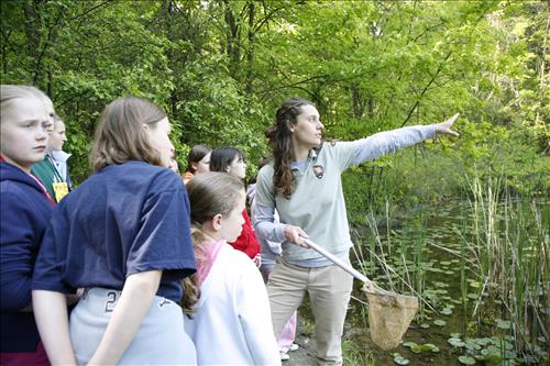 CVEEC Girl Scouts pond exploration 2