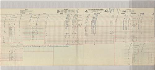 Dispatcher Sheets--Scranton Division--Erie Lackawanna Railroad