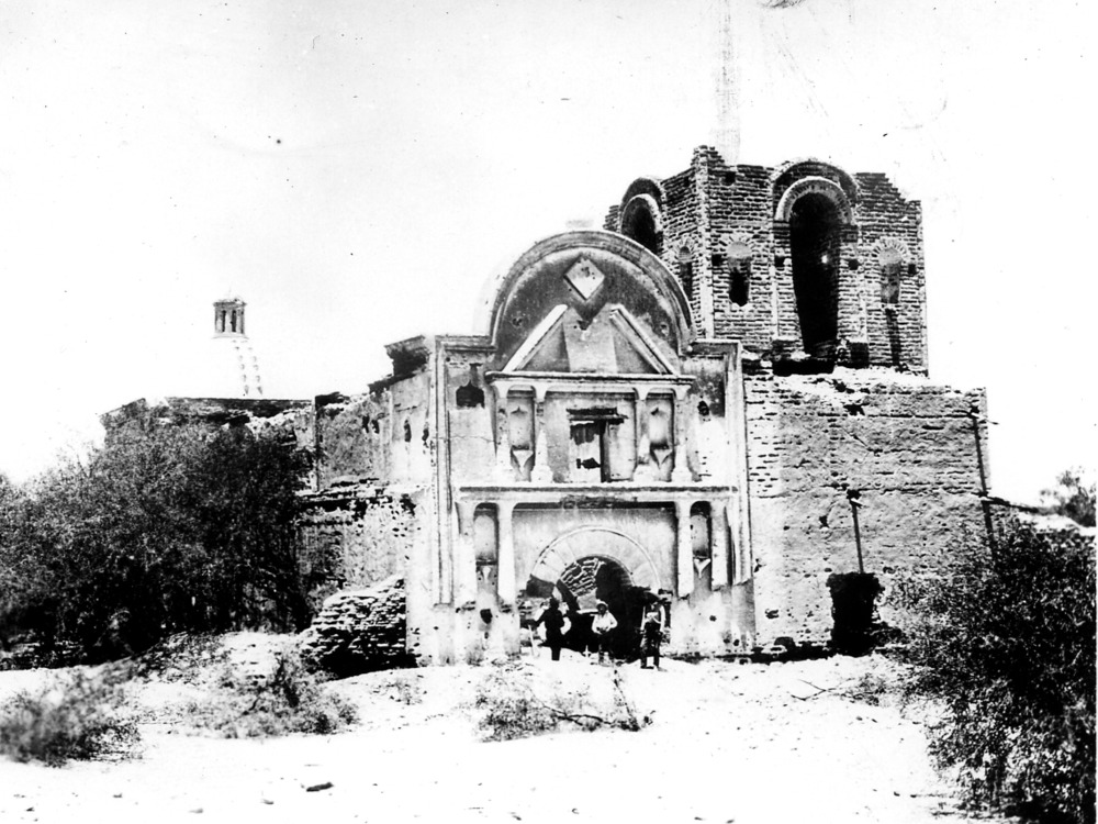 historic photo of church