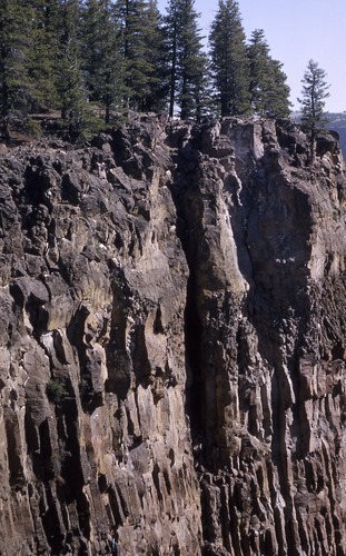 Sheepeater Canyon - Gardiner River drainage; 1964; Accession No. 03953