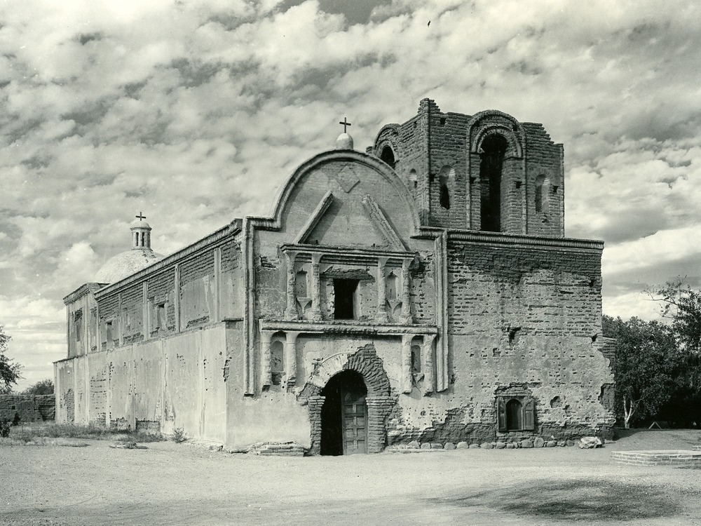 historic photo of church