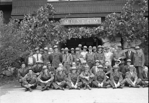 Fire School in front of Museum